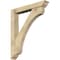 Ekena Millwork Legacy Traditional Rough Sawn Bracket w/ Offset Brace, Douglas Fir, 6"W x 38"D x 44"H BKT0604X38X44LEC01RDF - alternate 1
